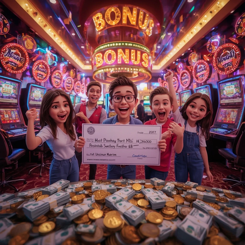 bonus dans les mains d'un homme au BOOMERANG CASINO