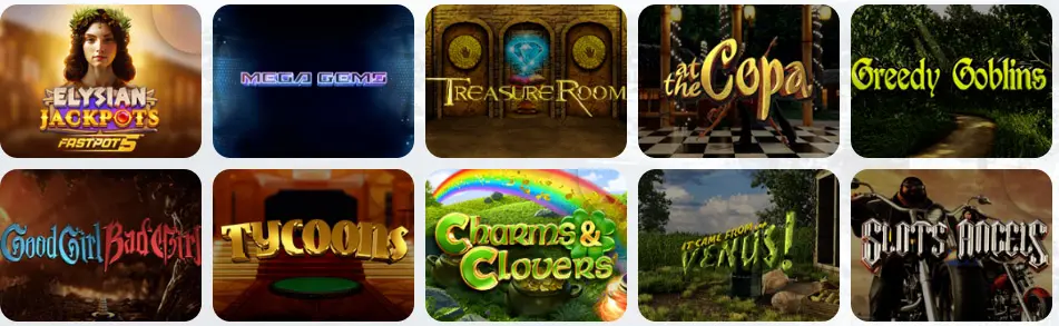 Les Jackpots au Boomerang Casino